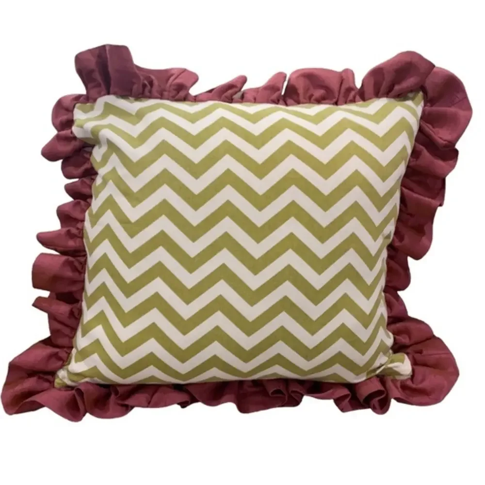 2 Chevron‎ Euro Size Pillow Cases Zipper